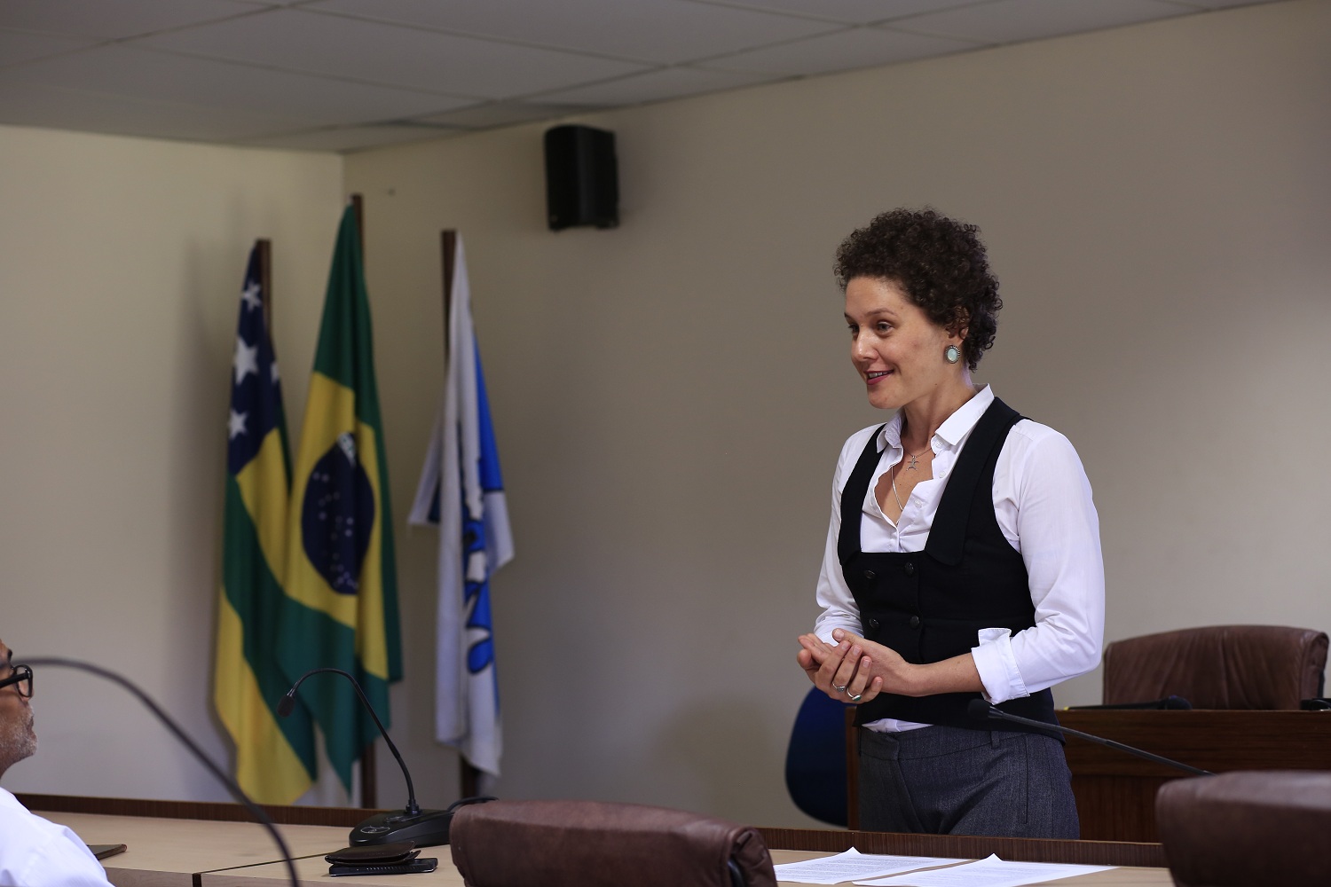 Professora Luana Seraphim, do Campus do Sertão (Foto: Paulo Marques/bolsista Ascom UFS)
