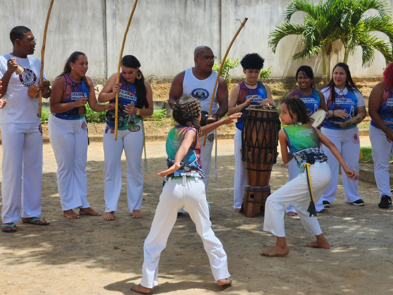 “Festival feminino: roda de capoeira também tem mulher”, ocorreu no Campus Sertão