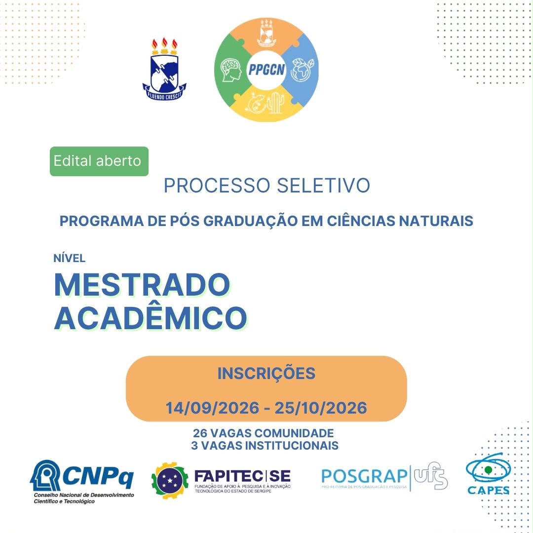 Mestrado ppgcn